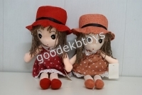 Кукла в шляпе 45 см - goodekbtoys